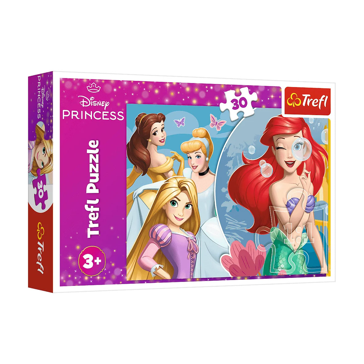 Пазли Trefl Disney Princess Beautiful Princess Day, 27*20 см, від 3 років, 30 елементів (18308)